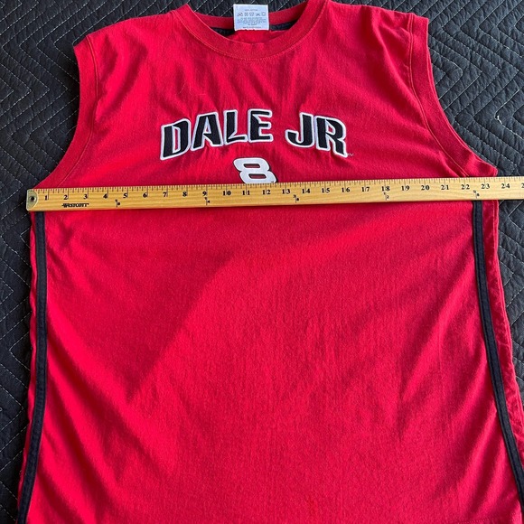 Nascar Shirt Mens Extra Large XL Red Stitched Dale Jr #8 Winners Circle - Picture 8 of 11